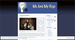 Desktop Screenshot of meandmydogshortstories.wordpress.com
