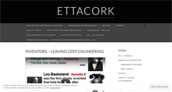 Desktop Screenshot of ettacork.wordpress.com