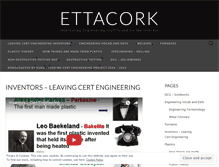 Tablet Screenshot of ettacork.wordpress.com