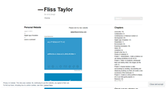 Desktop Screenshot of flisstaylor.wordpress.com