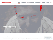 Tablet Screenshot of markgilmour.wordpress.com