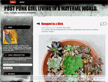 Tablet Screenshot of postpunkgirl.wordpress.com