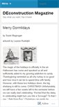 Mobile Screenshot of deconstruction.wordpress.com