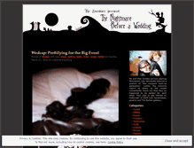 Tablet Screenshot of nightmarewedding.wordpress.com