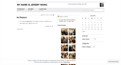 Desktop Screenshot of jemiam.wordpress.com