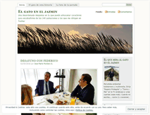 Tablet Screenshot of elgatoeneljazmin.wordpress.com