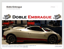 Tablet Screenshot of dobleembrague.wordpress.com