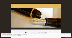 Desktop Screenshot of indianink.wordpress.com