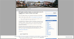 Desktop Screenshot of alfgrumblemp.wordpress.com