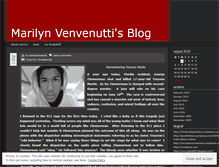 Tablet Screenshot of marilynvenvenutti.wordpress.com