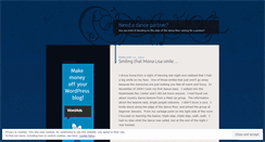 Desktop Screenshot of ineedadancepartner.wordpress.com