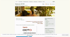 Desktop Screenshot of espacioocto.wordpress.com