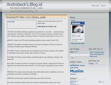 Tablet Screenshot of androbecks.wordpress.com