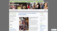 Desktop Screenshot of chandraland.wordpress.com