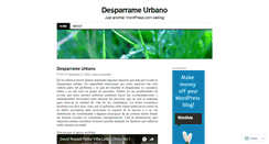 Desktop Screenshot of desparrame.wordpress.com