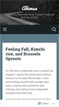 Mobile Screenshot of ahimsablog.wordpress.com