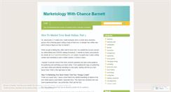 Desktop Screenshot of marketology.wordpress.com