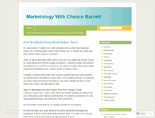 Tablet Screenshot of marketology.wordpress.com