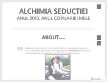 Tablet Screenshot of alchimiaseductie.wordpress.com