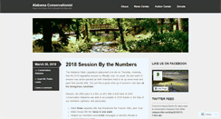 Desktop Screenshot of conservationalabama.wordpress.com