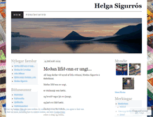Tablet Screenshot of helgarosa.wordpress.com