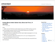 Tablet Screenshot of antoanalyst.wordpress.com