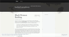 Desktop Screenshot of hushedcacophony.wordpress.com