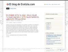 Tablet Screenshot of erotizia.wordpress.com