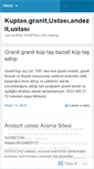 Mobile Screenshot of kuptasgranit.wordpress.com