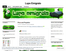 Tablet Screenshot of lupoemigrato.wordpress.com
