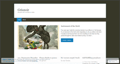 Desktop Screenshot of grisnoir.wordpress.com