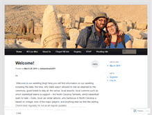 Tablet Screenshot of kateandmark2011.wordpress.com