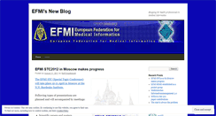 Desktop Screenshot of efmi.wordpress.com