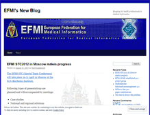 Tablet Screenshot of efmi.wordpress.com