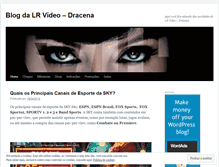 Tablet Screenshot of lrvideo.wordpress.com