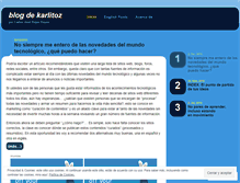 Tablet Screenshot of karlitozblog.wordpress.com