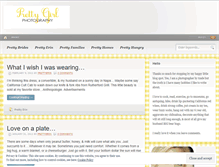 Tablet Screenshot of prettyerin.wordpress.com