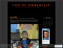 Tablet Screenshot of jimmyblaze.wordpress.com