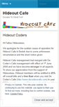 Mobile Screenshot of hideoutcafe.wordpress.com