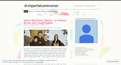 Desktop Screenshot of impartialcameraman.wordpress.com