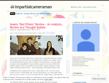 Tablet Screenshot of impartialcameraman.wordpress.com