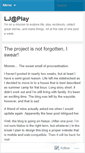 Mobile Screenshot of ljatplay.wordpress.com