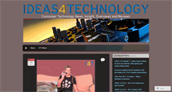Desktop Screenshot of ideas4technology.wordpress.com