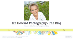 Desktop Screenshot of jenhowardphotography.wordpress.com