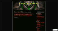 Desktop Screenshot of darkwarriors1.wordpress.com