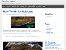 Tablet Screenshot of danglingneuron.wordpress.com