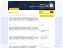 Tablet Screenshot of nyfpp.wordpress.com