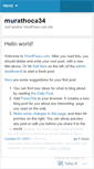 Mobile Screenshot of murathoca34.wordpress.com
