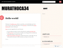 Tablet Screenshot of murathoca34.wordpress.com