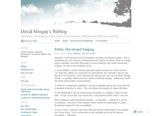 Tablet Screenshot of davidjmorgan.wordpress.com